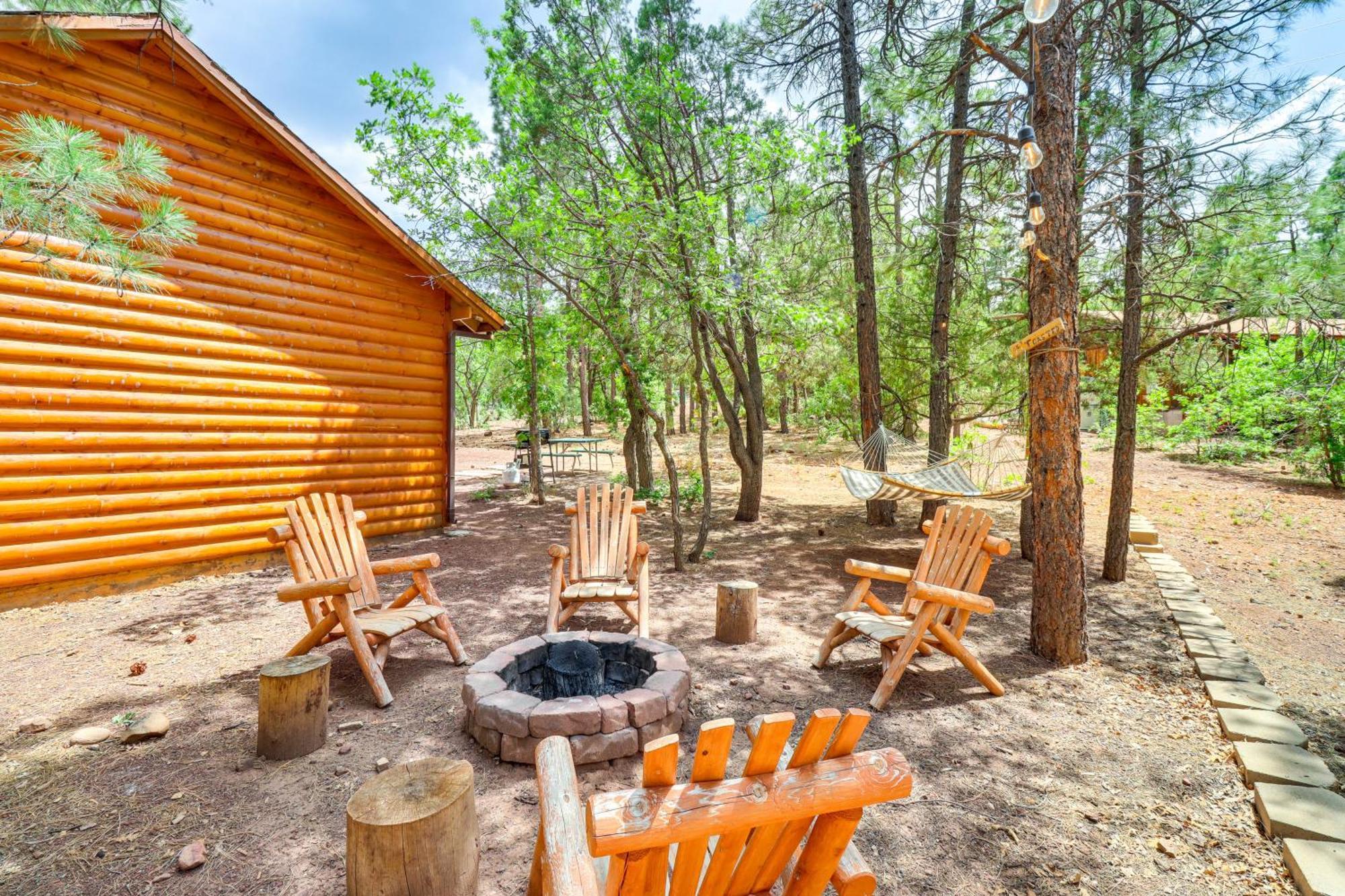Show Low Cabin With Bbq And Fire Pit Pets Welcome! Exterior photo
